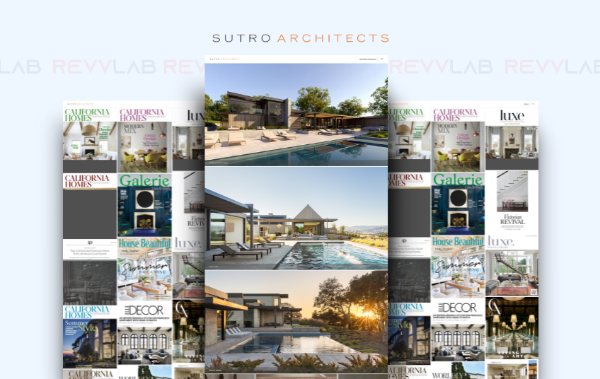 RevvLab agency's portfolio
